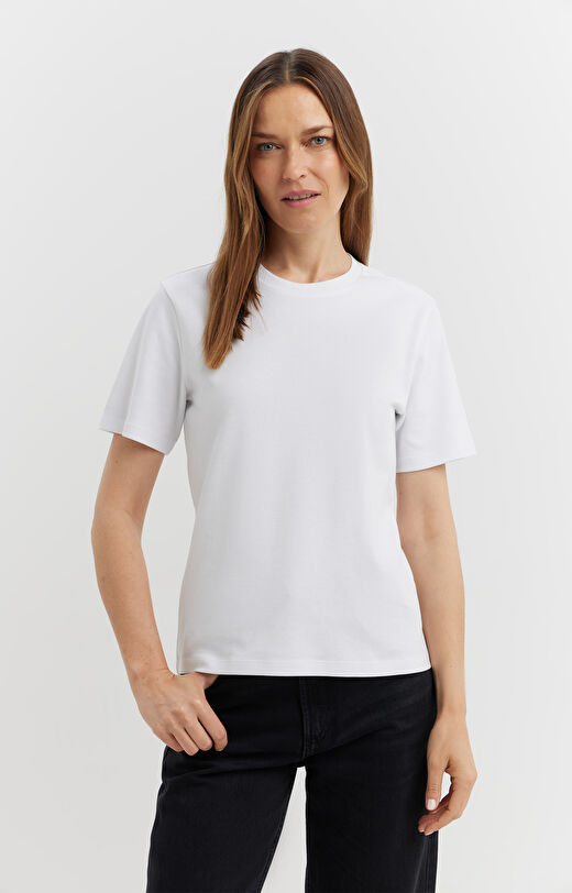 T-shirt damski z bawełny organicznej