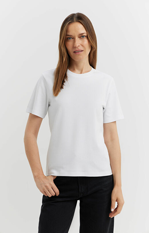 T-shirt damski z bawełny organicznej