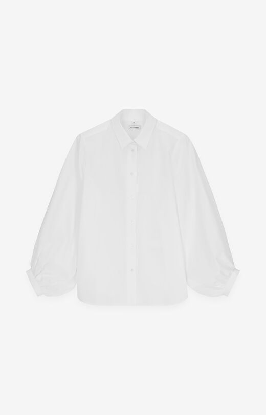 Koszula oversize z szerokim rękawem