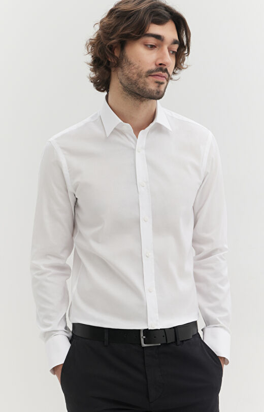 Koszula z bawełny oxford
