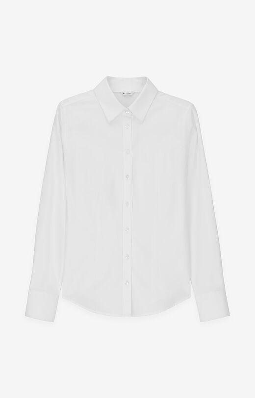 Koszula z bawełny organicznej w mikrowzór