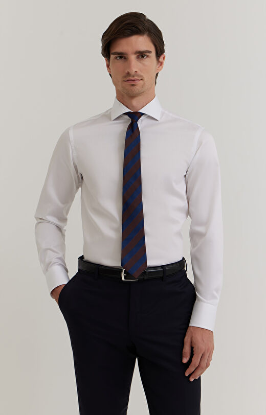 Koszula z gładkiej bawełny