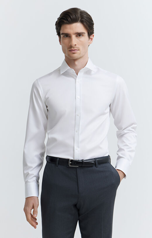 Koszula w diagonalny wzór