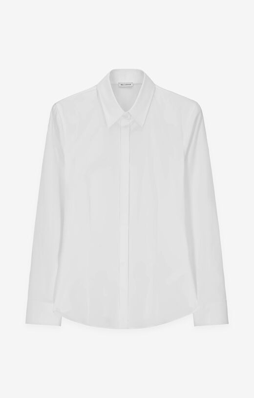 Koszula z satynowej bawełny