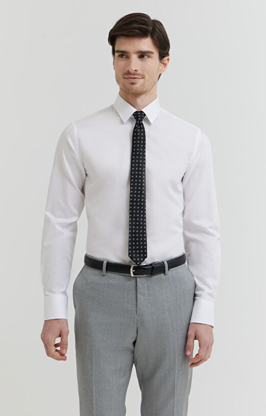 Koszula z bawełny organicznej w kropki