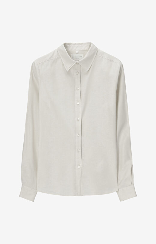 Koszula z mieszanki lnu i wiskozy