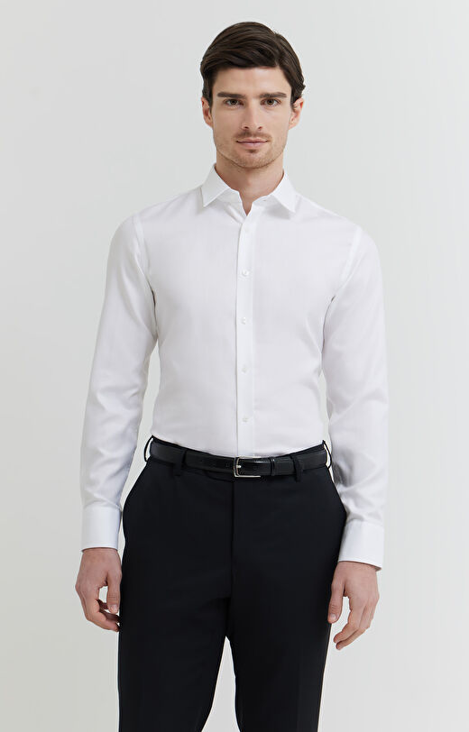 Koszula w diagonalny wzór