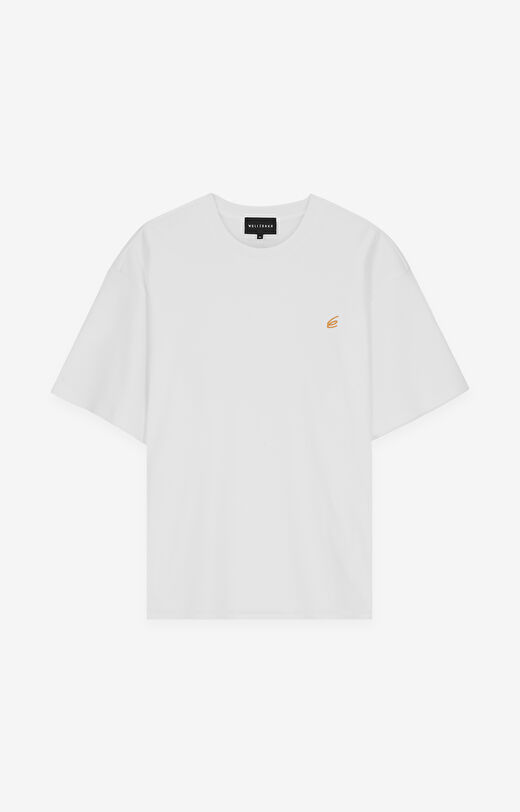 T-shirt z bawełny organicznej o luźnej sylwetce