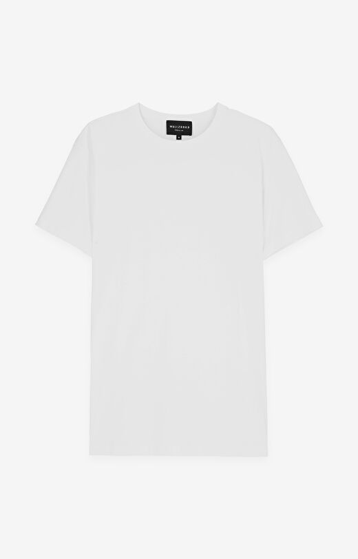 T-shirt z bawełny merceryzowanej
