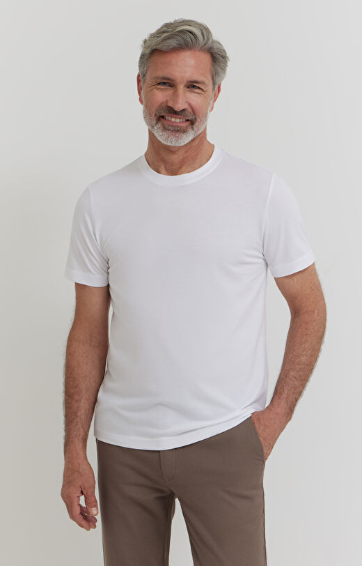 Gładki t-shirt