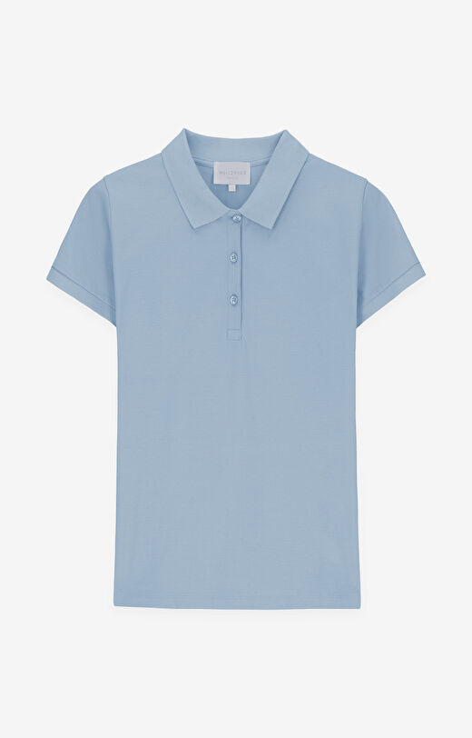 Polo z bawełny merceryzowanej