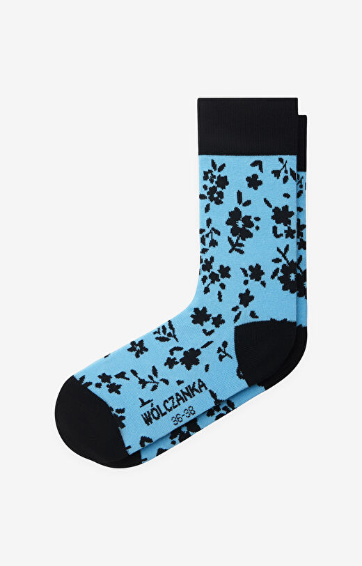 Skarpety w kwiaty