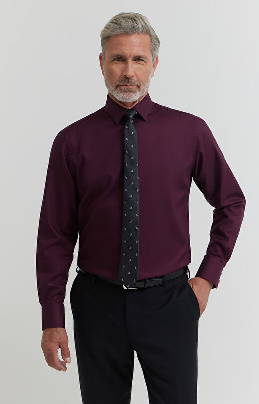 Koszula w diagonalny wzór