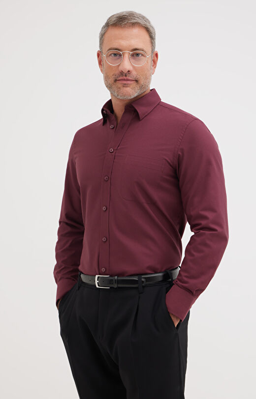 Koszula z bawełny oxford