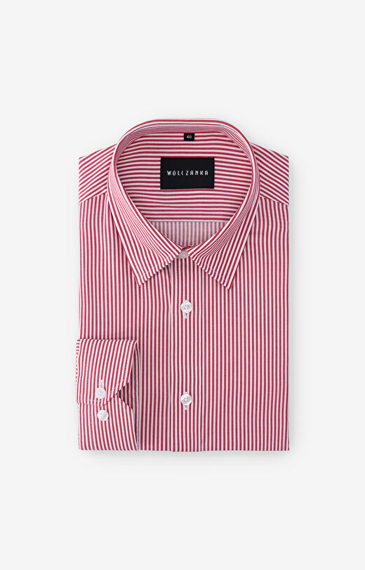 Koszula z bawełny organicznej w paski