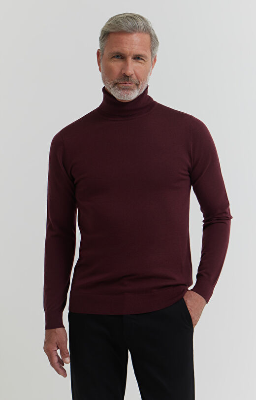 Golf z wełny merino