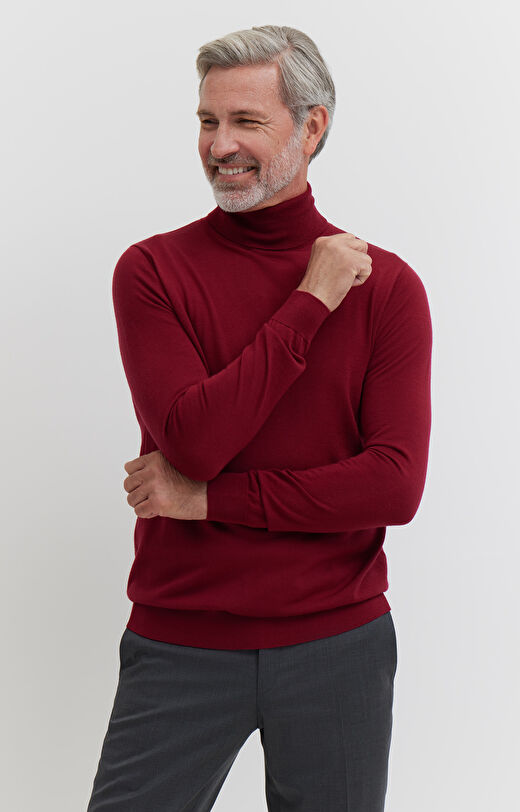 Golf z wełny merino