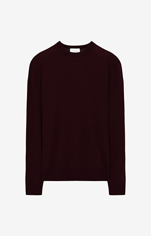 Sweter z melanżowej wełny merino