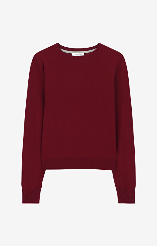 Sweter z dodatkiem wełny merino i kaszmiru