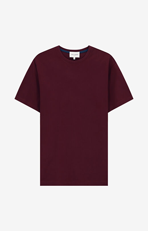 T-shirt z bawełny merceryzowanej