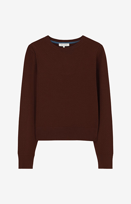 Sweter strukturalny z wiskozą LENZING™ EcoVero™