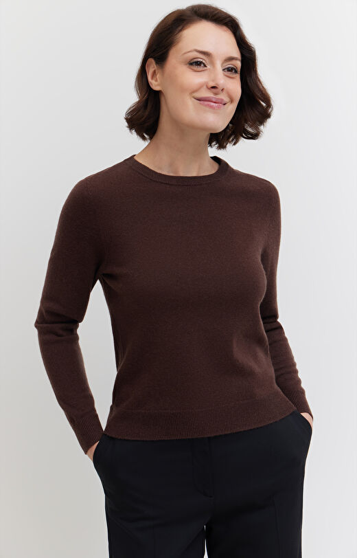Sweter z wełny merino