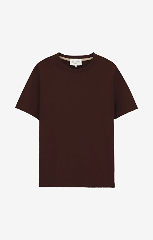 T-shirt z bawełny merceryzowanej