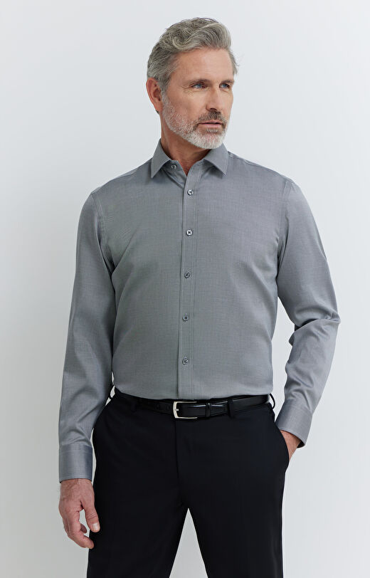 Koszula w diagonalny wzór