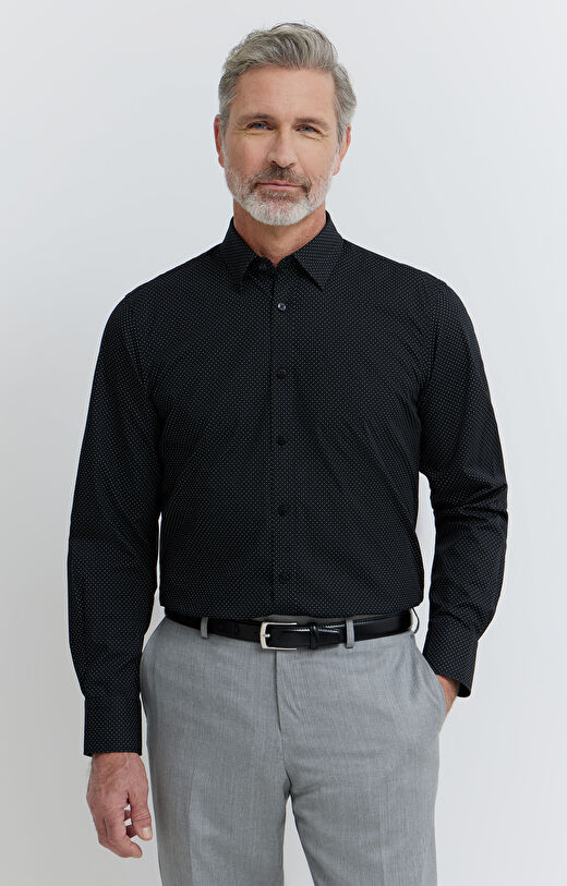 Koszula z bawełny organicznej w kropki