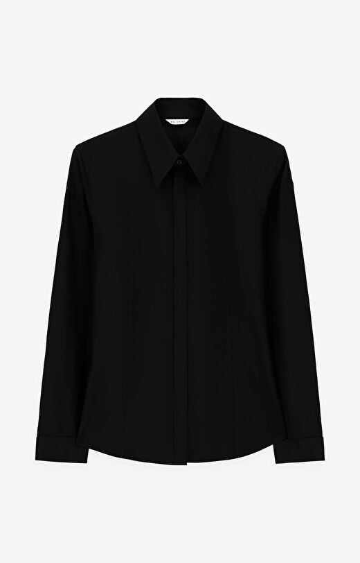 Koszula z bawełny organicznej na spinki