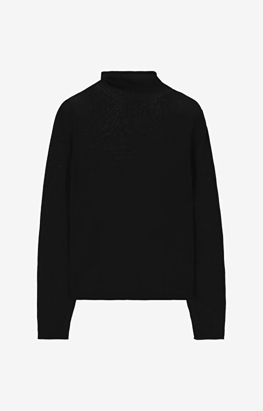 Dopasowany golf z wełny merino