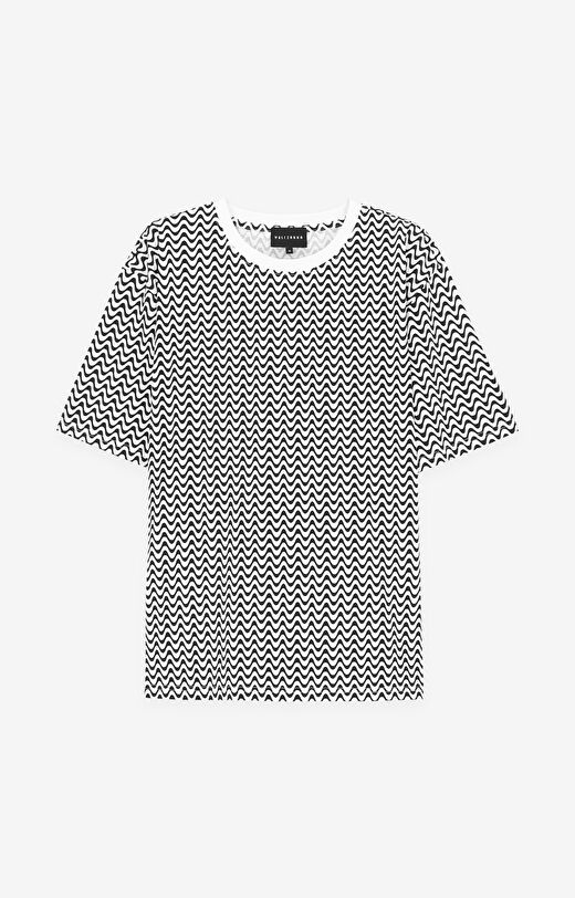 T-shirt z bawełny organicznej z nadrukiem