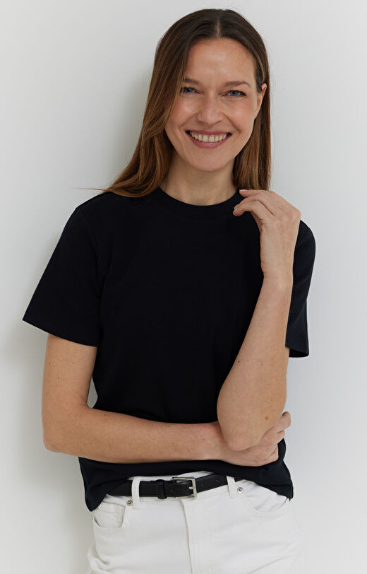 T-shirt damski z bawełny organicznej