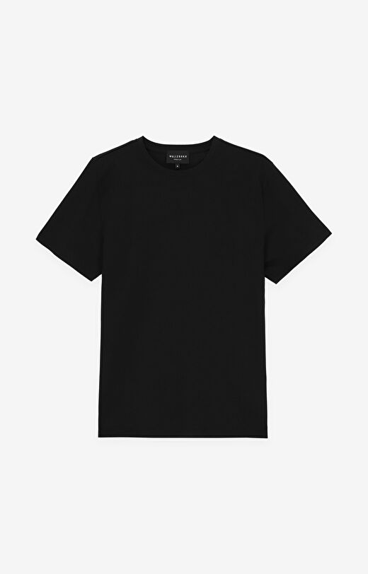 T-shirt z bawełny merceryzowanej