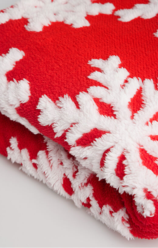 Koc w świąteczny wzór