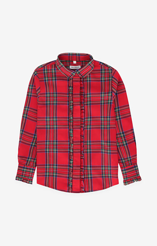 Koszula dziecięca w kratę