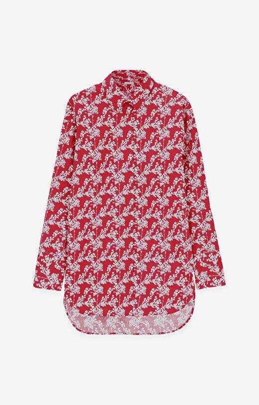 Koszula oversize w kwiaty