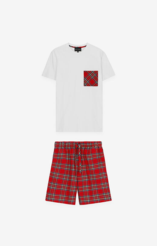 Piżama z t-shirtem i szortami