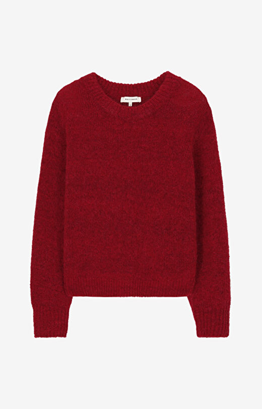 Sweter z wełną alpaki
