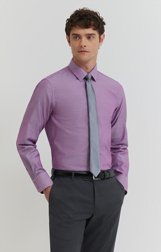 Koszula w diagonalny wzór