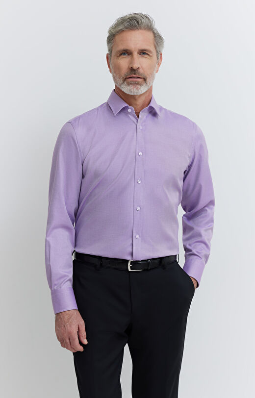 Koszula w diagonalny wzór