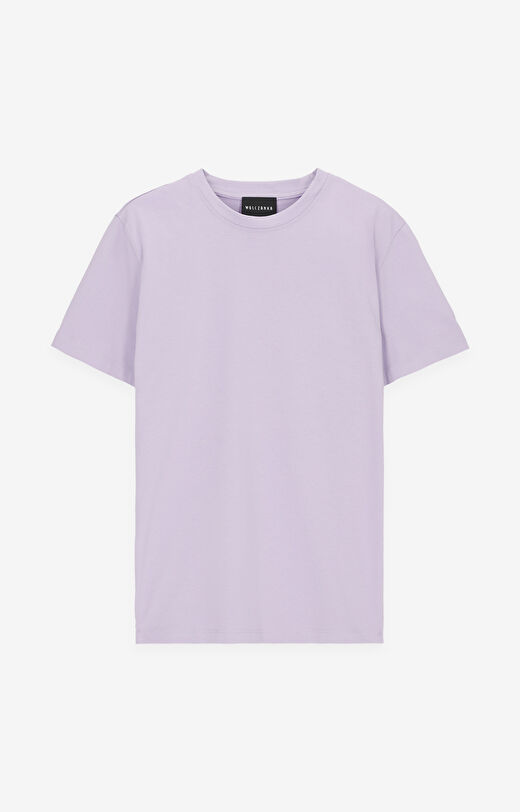 Gładki t-shirt z bawełny organicznej
