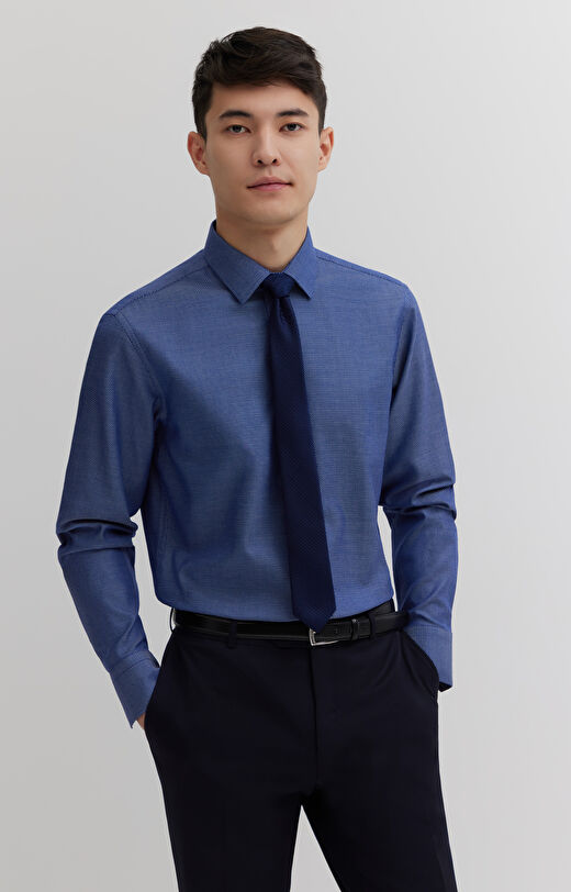 Koszula w drobny wzór