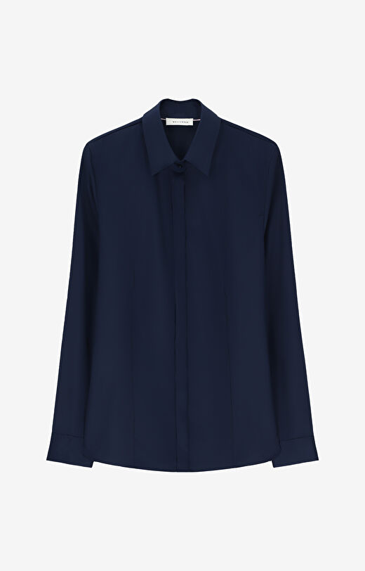 Koszula w prążki na spinki