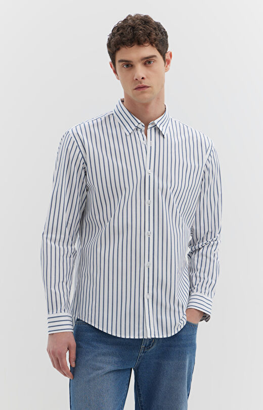 Koszula oversize w paski