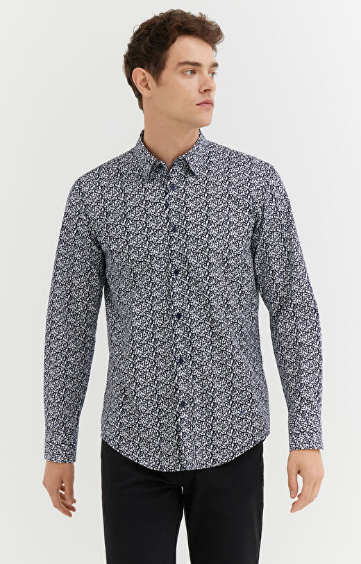 Wzorzysta koszula