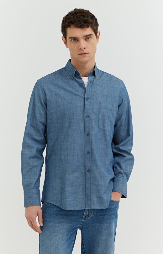 Jeansowa koszula