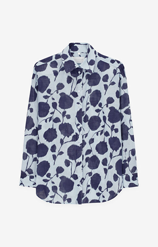 Koszula oversize w kwiaty