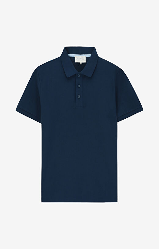 Polo z merceryzowanej bawełny
