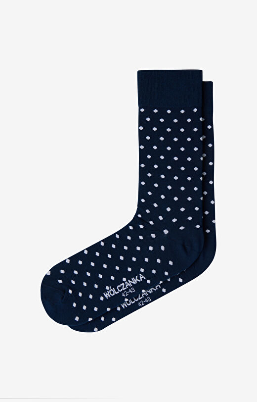 Skarpety w kropki